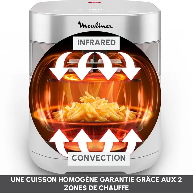 AIR FRYERL 7 Litres MOULINEX GRIS NUBE / EZ831GF0