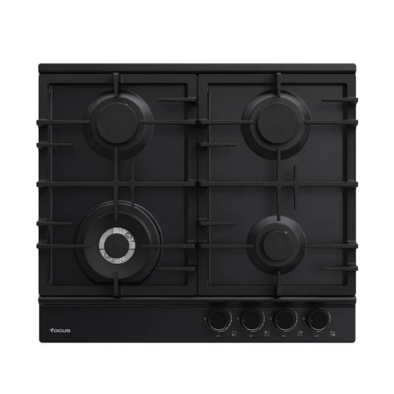 PLAQUE DE CUISSON FOCUS 60CM THERMOCOUPLE NOIR / F-8004BS