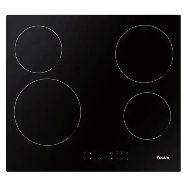 Plaque de Cuisson Vitro céramique Focus F.816X / 60 cm / Noir