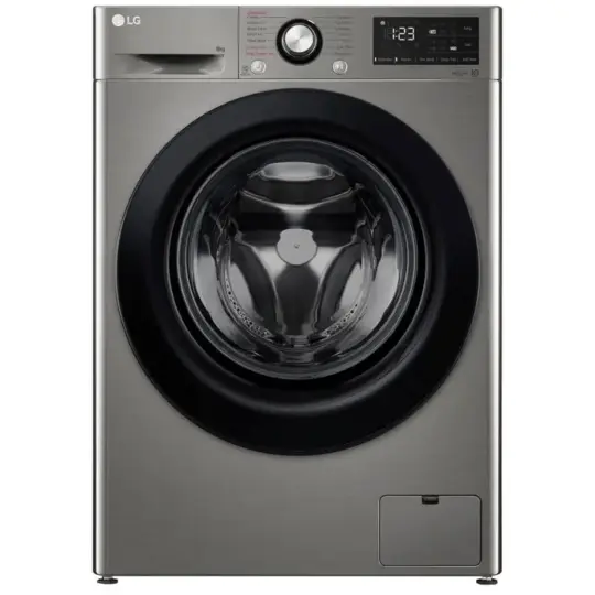 Lave linge Frontale LG F4R3TYG6P 8Kg / Direct Drive / Smart AI DD VIVACE V200 / Silver