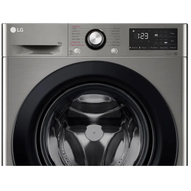 Lave linge Frontale LG F4R3VYG6P 9Kg / Smart AI DD VIVACE / Silver