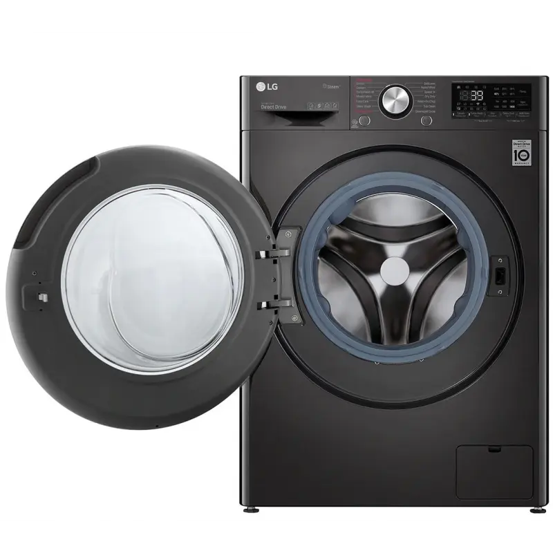 Lavante séchante Frontale LG 9 Kg / Smart DD 6M / Noir