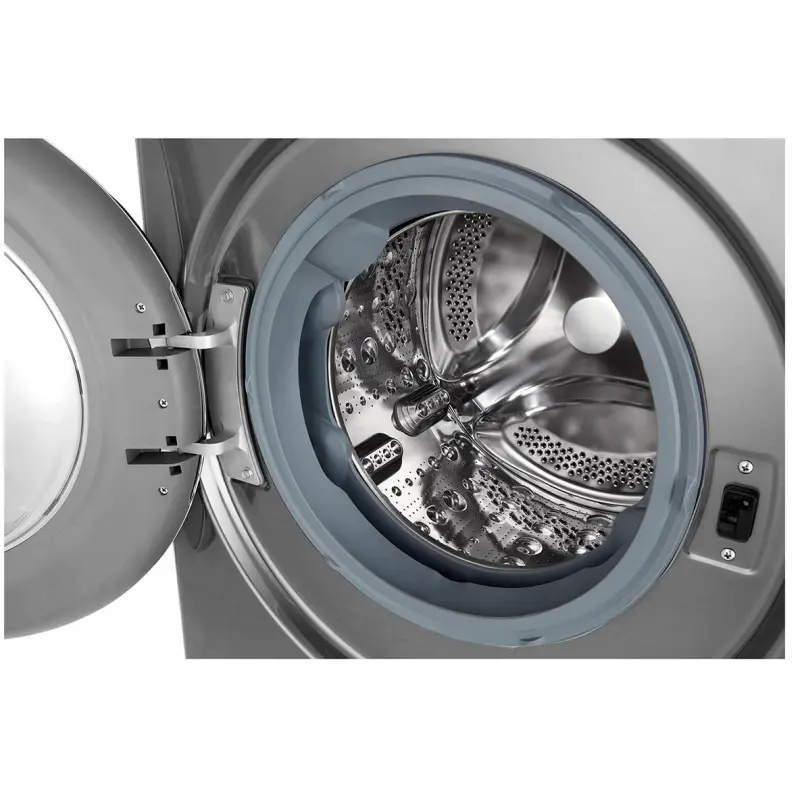 Machine à laver à Vapeur LG 9 Kg / Smart DD 6M / Silver