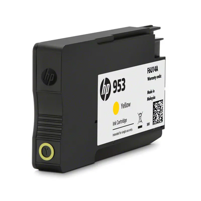 HP 953 cartouche d&rsquo;encre jaune authentique 9 ml / F6U14AE