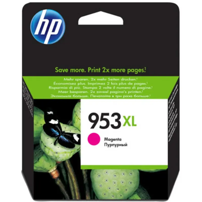 HP 953XL CARTOUCHE D&rsquo;ENCRE HP F6U17AE MAGENTA GRANDE CAPACITÉ CONÇUE PAR HP