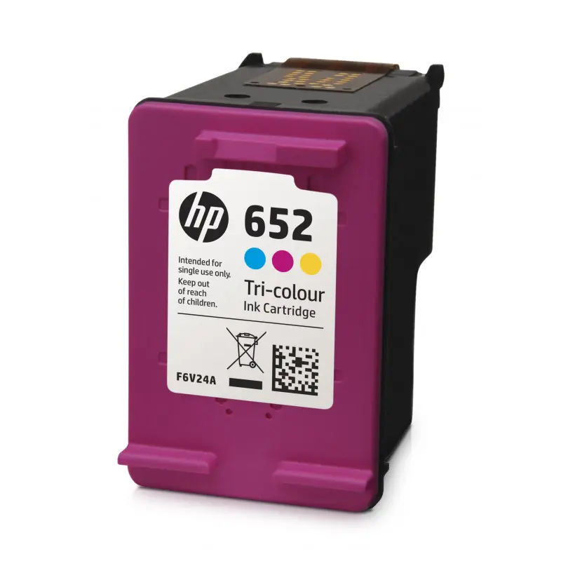 HP 652 cartouches Ink Advantage Trois couleurs F6V24AE