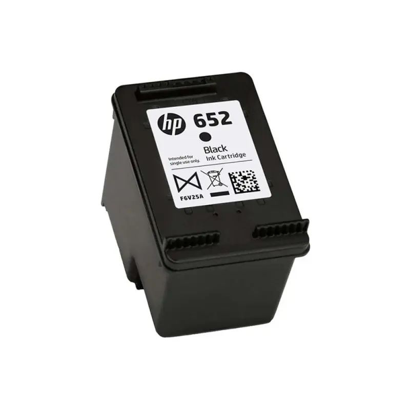 HP 652 cartouche d&rsquo;encre Advantage Noir authentique F6V25AE