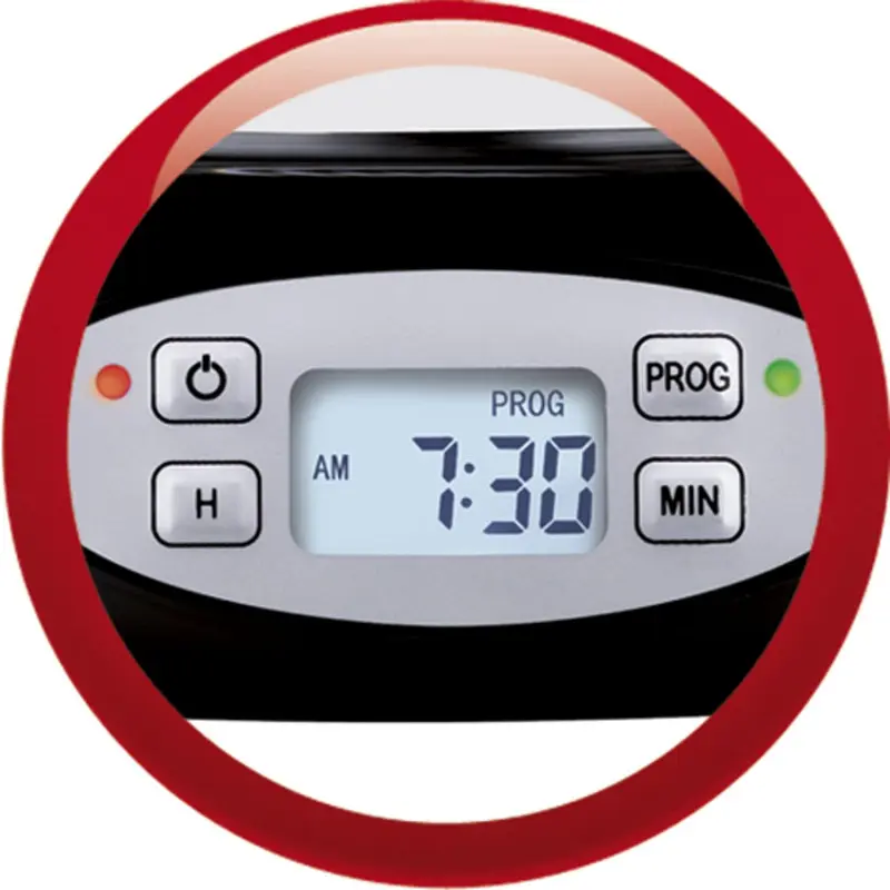 Cafetiére programmable Moulinex Subito 1000W Noir/Inox