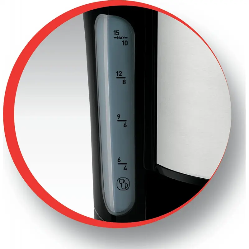 Cafetiére programmable Moulinex Subito 1000W Noir/Inox