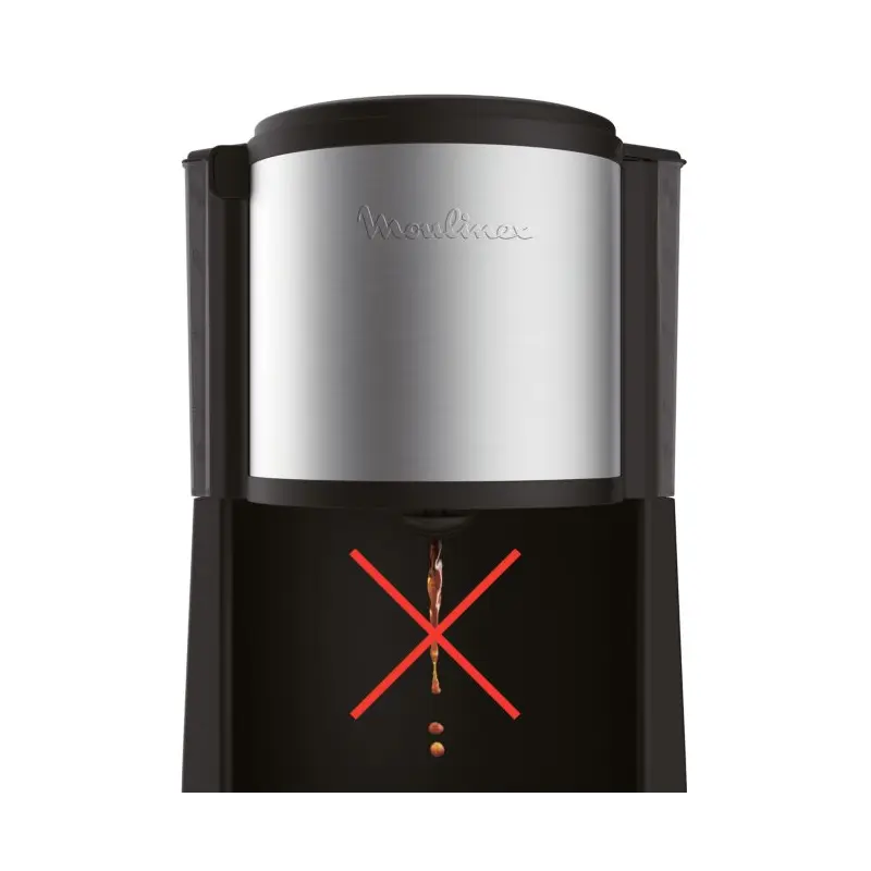 Cafetiére à filtre Moulinex Subito Select / Inox