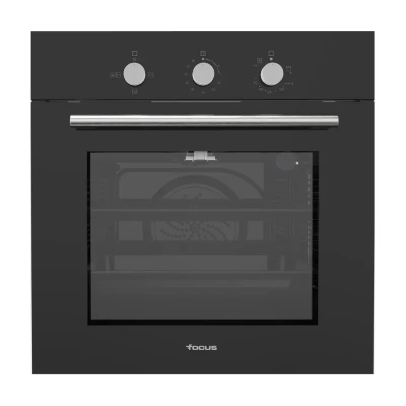 Four Encastrable à Gaz Ventilé Focus F536B / 60cm / Noir - Focus