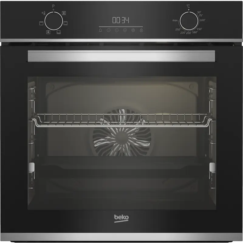 Four encastrable Beko 6 Fonctions avec Afficheur 60 cm / 72 L / Noir