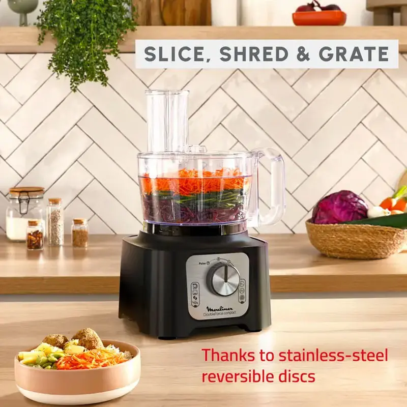 Robot Multifonction MOULINEX 3 Litres / 800W / Noir