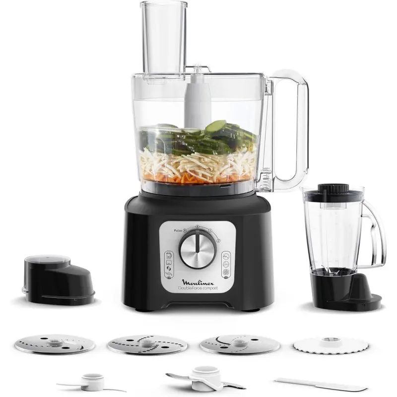 Robot Multifonction MOULINEX 3 Litres / 800W / Noir