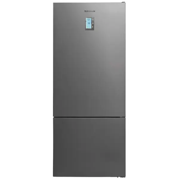 Réfrigérateur Combiné avec Afficheur NoFrost Telefunken 553I / 560L / Inox