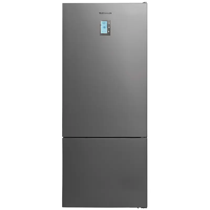 Réfrigérateur Combiné avec Afficheur NoFrost Telefunken 553I / 560L / Inox
