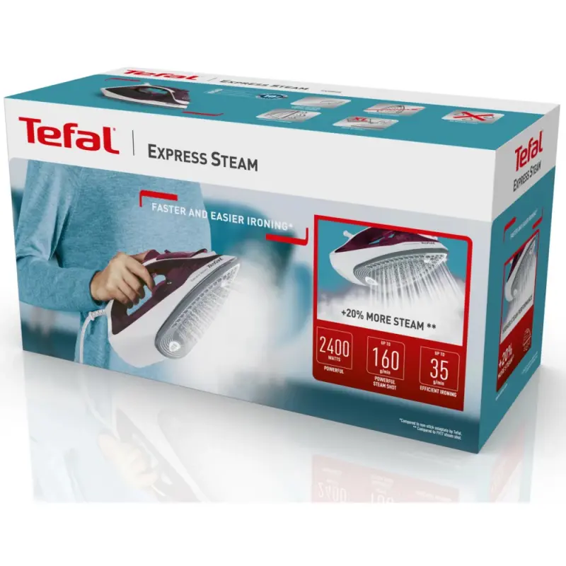 Fer à repasser vapeur Tefal Express FV2835E0