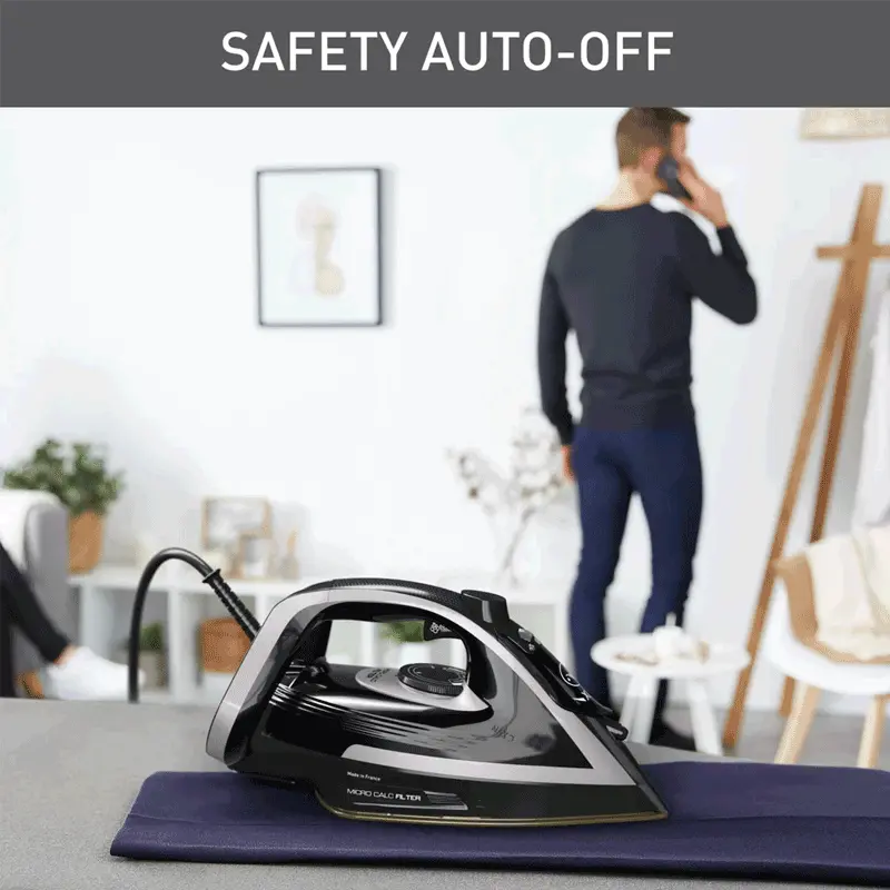 Fer À Vapeur Tefal Easy Gliss 2400W Noir – FV5718EO