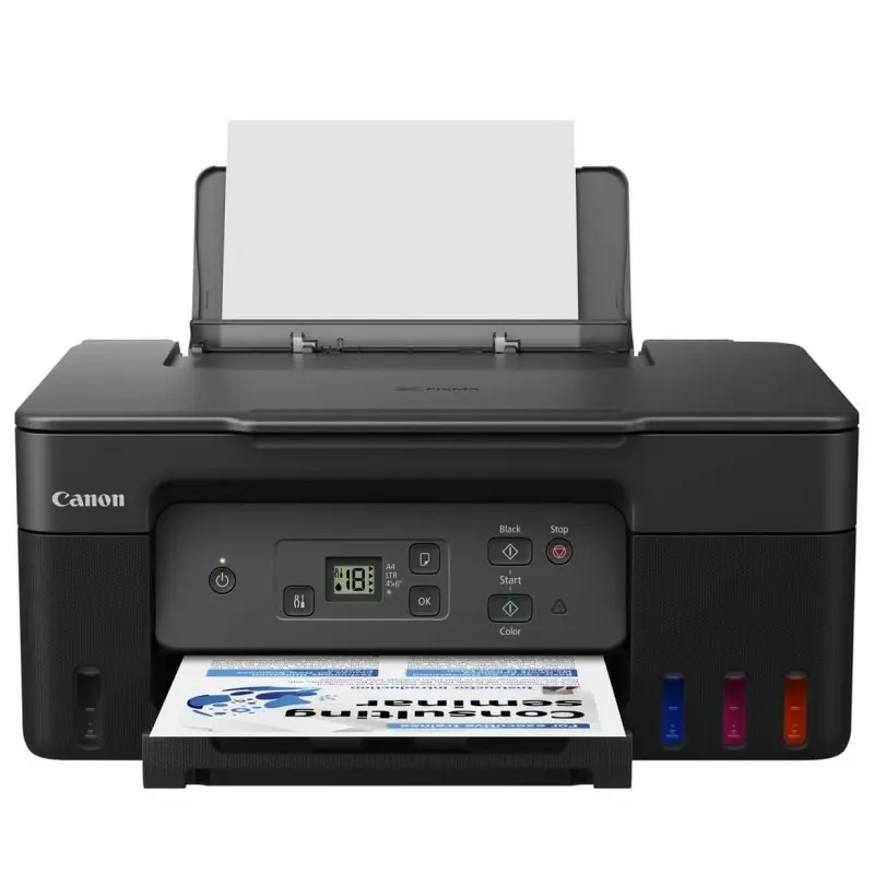 Imprimante Multifonction Canon G2470 PIXMA JET D&rsquo;ENCRE Couleur 3en1 + 4 Bouteilles d&rsquo;encre Canon