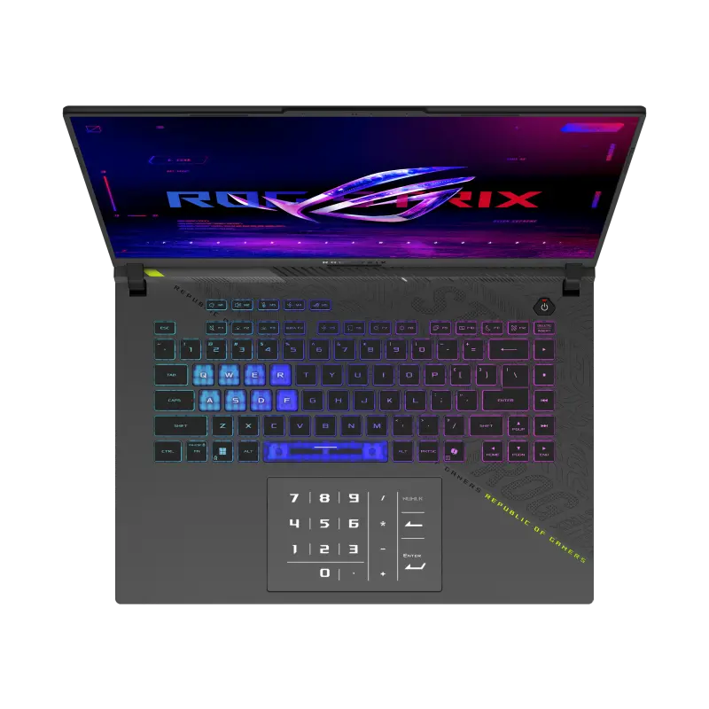 Pc Portable Gamer ASUS ROG Strix G16 2025 G614 / Ryzen 9 8940HX / RTX 5060 8G / 32 Go DDR5 / 1 To SSD / Windows 11 / Noir