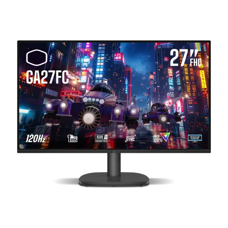 Écran Gaming Cooler Master GA27FC 27&Prime; Full HD IPS / 120 Hz / Noir