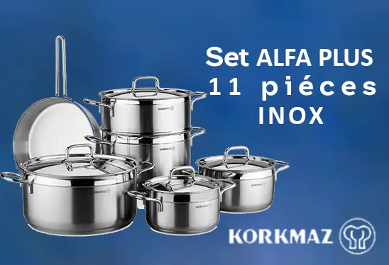 Set ALFA 11 Piéces INOX