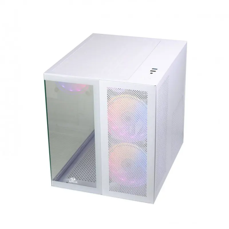 Boîtier Gamer REDRAGON PAGOS 2 GC-580 M-ATX / 3 FAN ARGB / Blanc