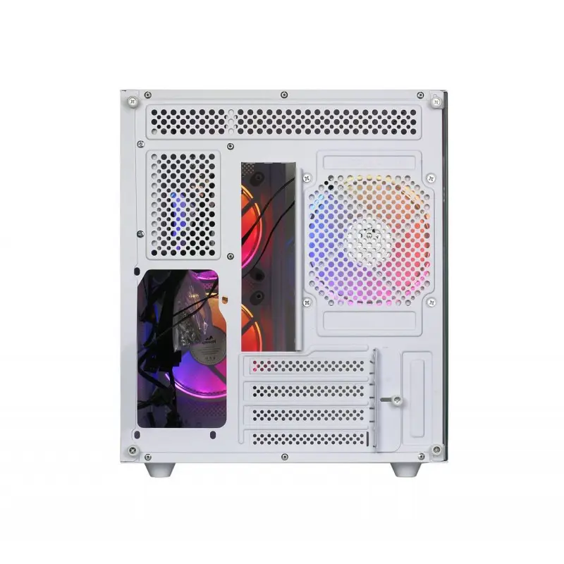 Boîtier Gamer REDRAGON PAGOS 2 GC-580 M-ATX / 3 FAN ARGB / Blanc