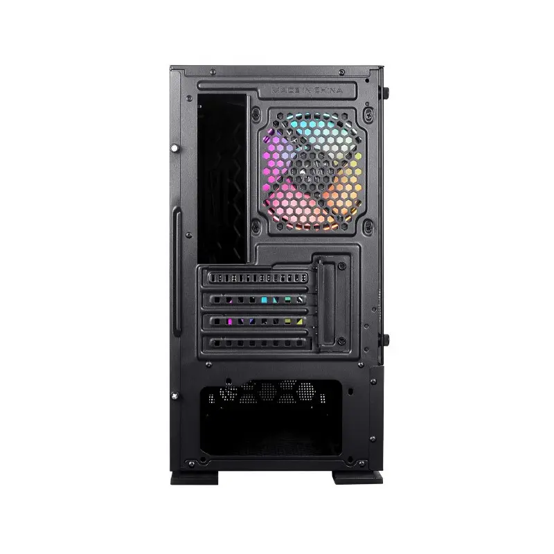Boîtier Gamer REDRAGON RINOS GC-590 M-ATX / 2 FAN ARGB / Noir