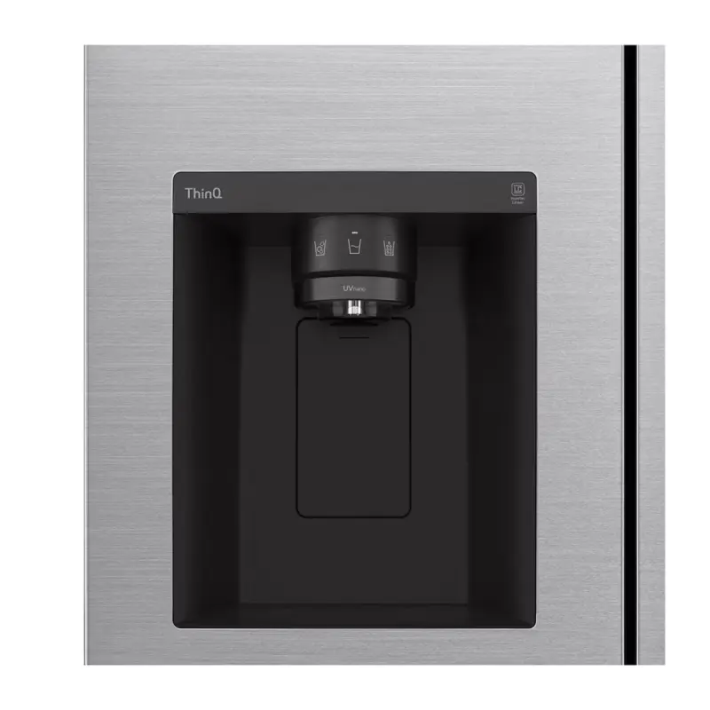 Réfrigérateur LG No Frost SIDE BY SIDE INVERTER 617 Litres / Silver