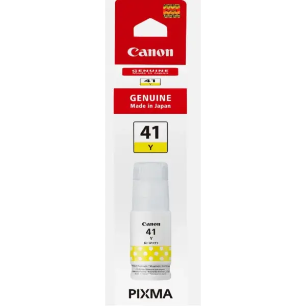 Bouteille d'encre Originale Canon GI-41 Jaune 7700 pages