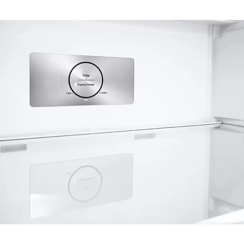 Réfrigérateur LG No Frost Smart INVERTER double portes 360 Litres / PLATINUM BLACK