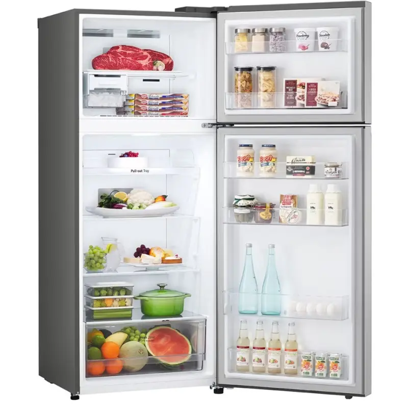 Réfrigérateurs Inverter LG / 410 Litres / No Frost / Platinum Silver