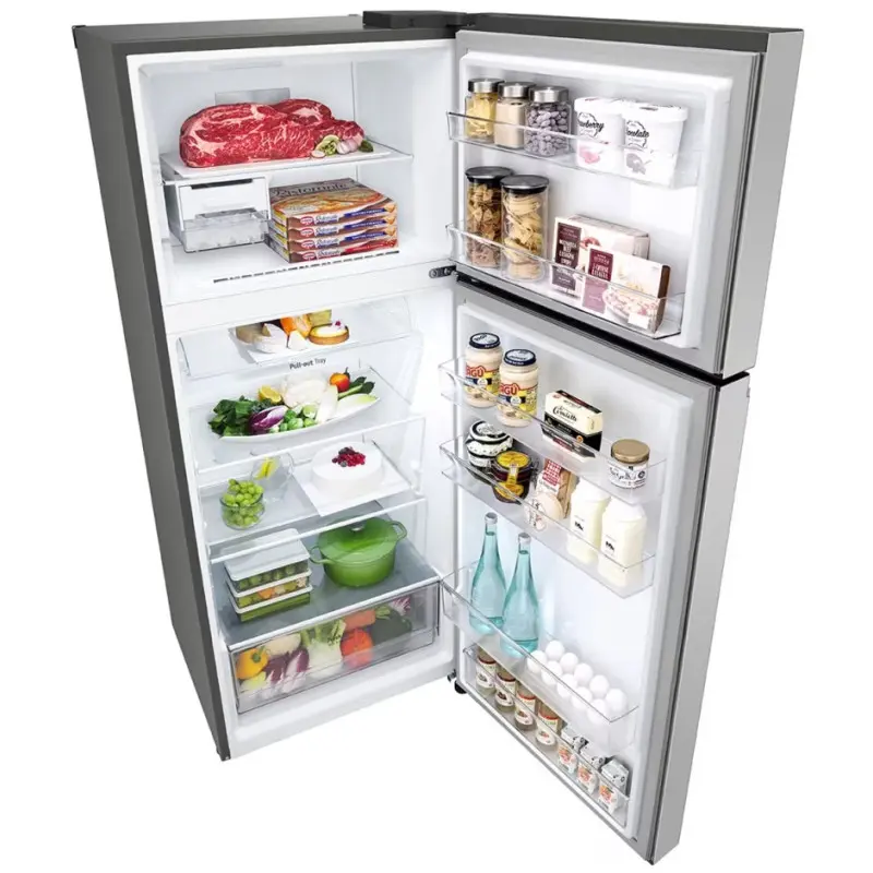 Réfrigérateurs Inverter LG / 410 Litres / No Frost / Platinum Silver