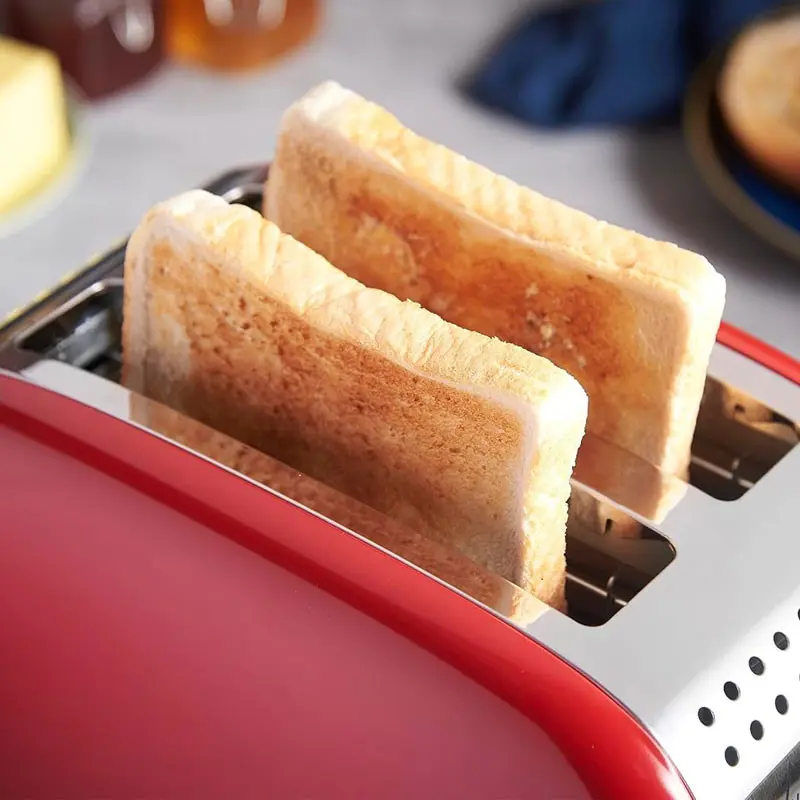 GRILLE PAIN 2 fentes RUSSELL HOBBS COLOR PLUS 1600W / RED / 26554-56