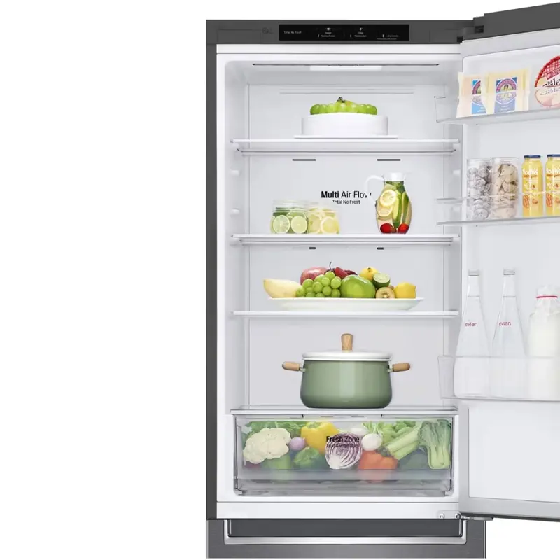 REFRIGERATEUR LG 341 Litres No Frost PLATINUM SILVER