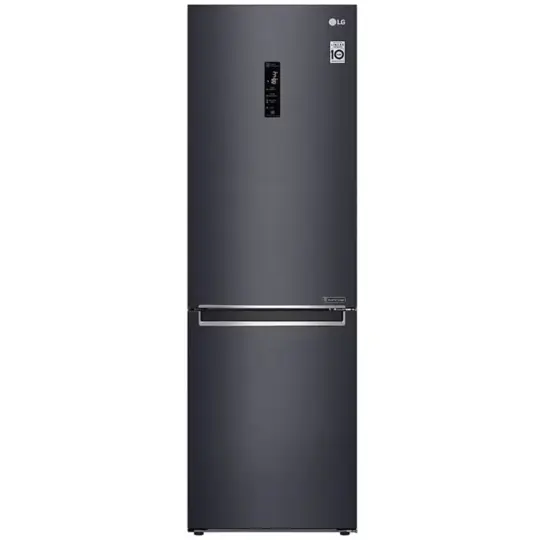 REFRIGERATEUR LG No Frost INVERTER Combiné 341 Litres / MATTE BLACK