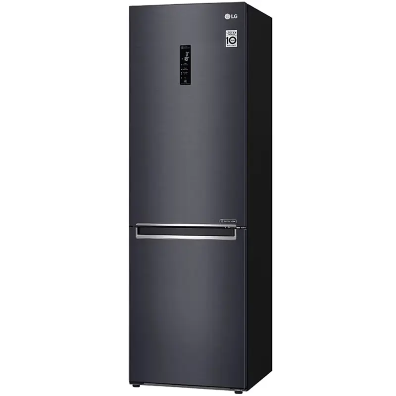 REFRIGERATEUR LG No Frost INVERTER Combiné 341 Litres / MATTE BLACK