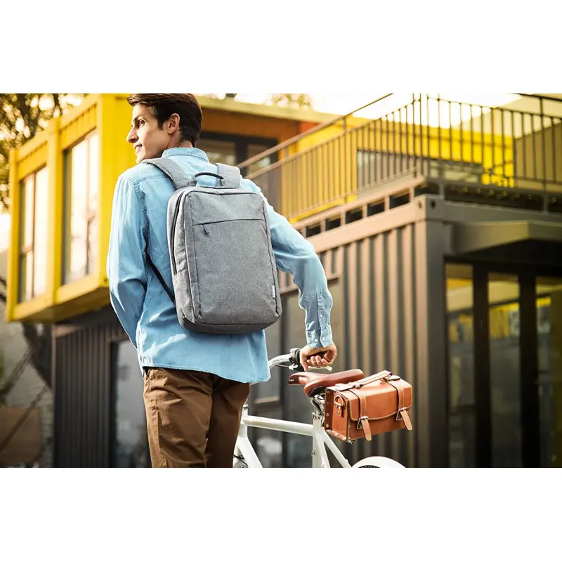 Sac à Dos pour Pc Portable 15.6&Prime; Lenovo B210 / Gris