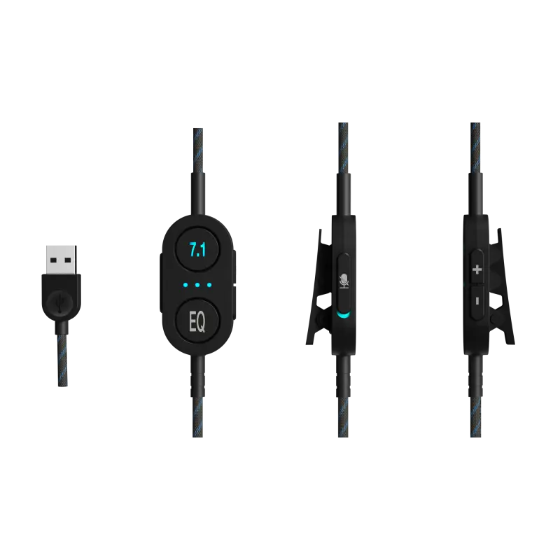 Casque Gaming Lenovo Legion H500 Pro 7.1 / Noir