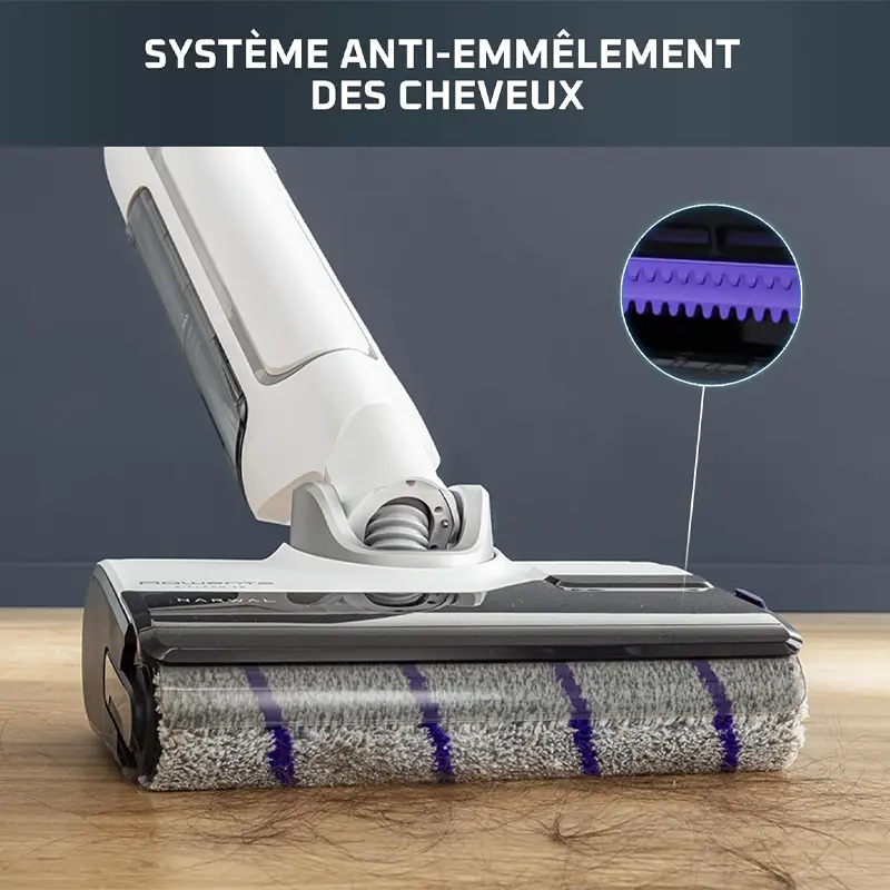 Aspirateur ROWENTA X Clean 10 / 200W / Blanc + Fer à repasser ROWENTA 2500W