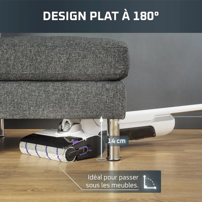 Aspirateur ROWENTA X Clean 10 / 200W / Blanc + Fer à repasser ROWENTA 2500W