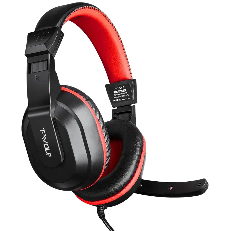 Casque Gaming T-WOLF H150 / Noir