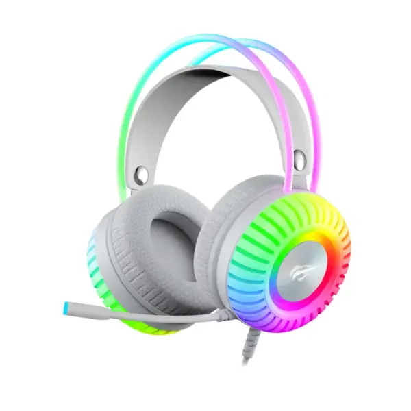 CASQUE MICRO GAMER Filaire HAVIT H2046U / Blanc