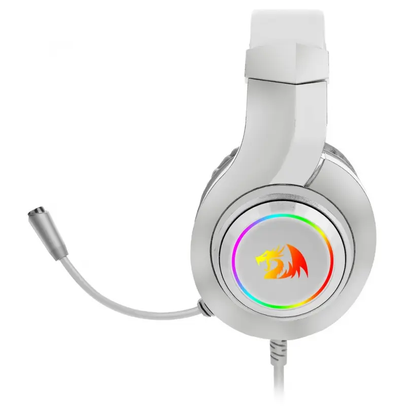 Casque Micro Gaming Redragon Hylas H260 RGB / Blanc