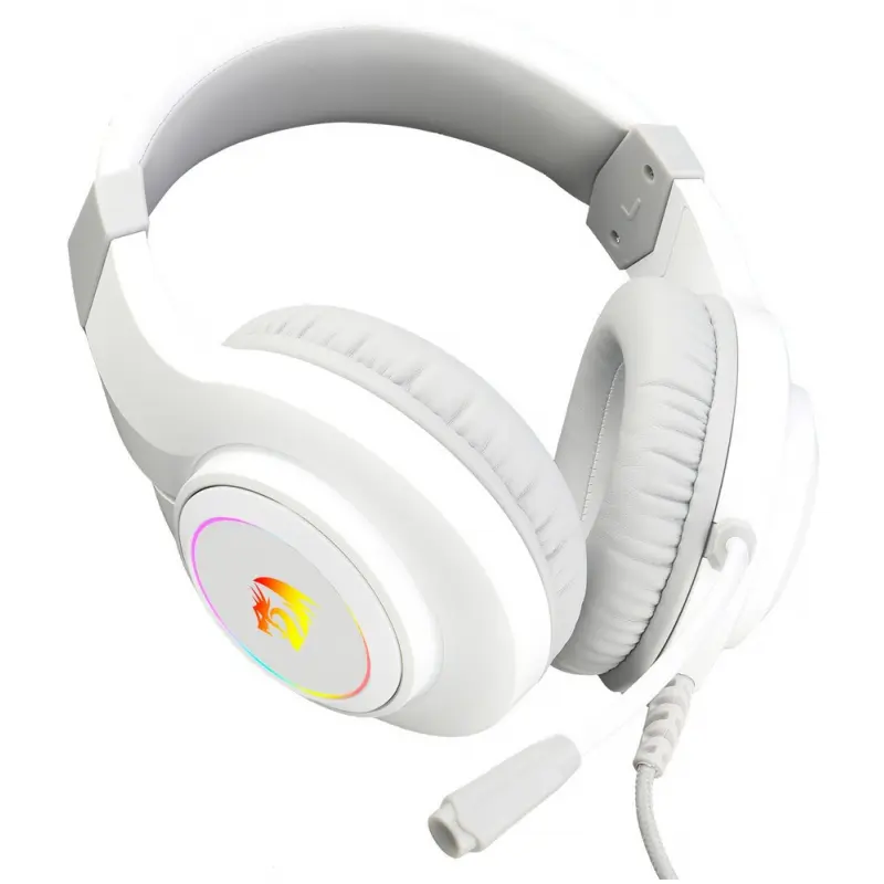 Casque Micro Gaming Redragon Hylas H260 RGB / Blanc