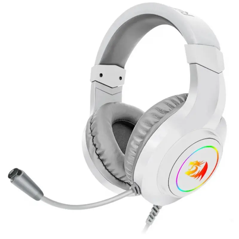 Casque Micro Gaming Redragon Hylas H260 RGB / Blanc
