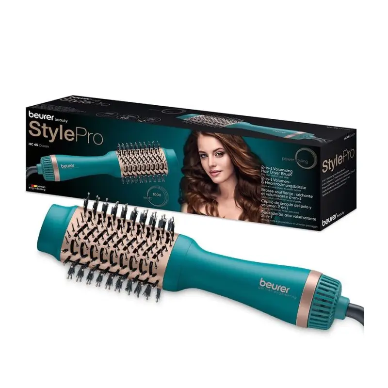 BROSSE SOUFFLANTE 2EN1 BEURER HC45 / 1000W / BLEU