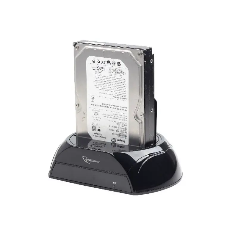 Station d&rsquo;accueil USB 3.0 pour disques durs SATA, noir