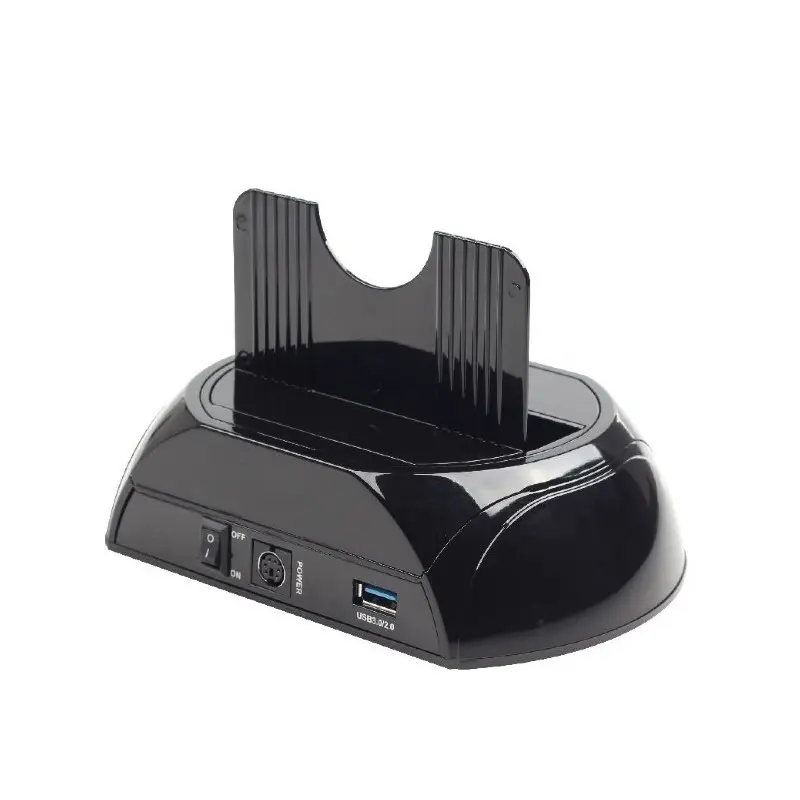 Station d&rsquo;accueil USB 3.0 pour disques durs SATA, noir